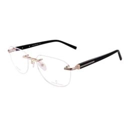 CHARRIOL Gold Oval Eye Frames For Men-image-14