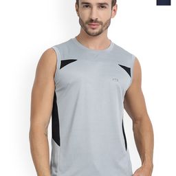 FTX Pack Of 2 Colourblocked Gym Vests 709-1_709-10-S-picture-23