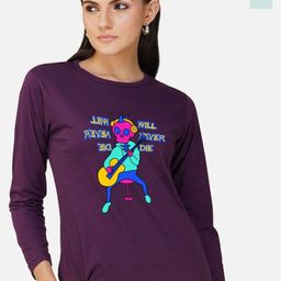 Metronaut Women 2 Printed Bio Finish Applique T-shirt-picture-6
