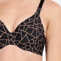 shyaway Pack Of 2 Geometric Bra Medium Coverage Underwired Lightly Padded image 5