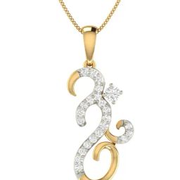PC Jeweller Bhairav 22 kt Gold Pendant without Chain-picture-12