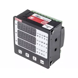 RS PRO LED Digital Panel Multi-Function Meter 92x92 mm, 1365384-20