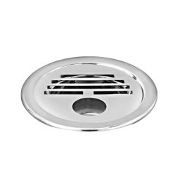 Sanjay Chilly Tof Round Classic Gypsy Floor Drainer with Hole Silver 127 mm, TOF-RCG-127-image-86