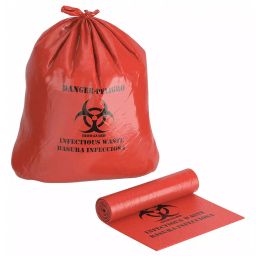 TOUGH GUY Infectious Waste 10 gal Biohazard Bags, 31DK87 (Red) (Pack of 1000)-image-26