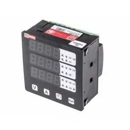 RS PRO LED Digital Panel Multi-Function Meter 92x92 mm, 1365380-4