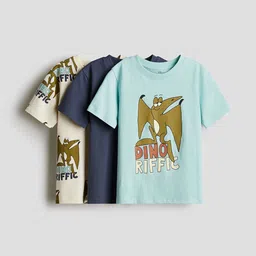 H&M 3-Pack Printed T-shirts-image-38