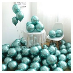 Bubble Trouble Metallic Balloon Pack of 200 - Green-image-60