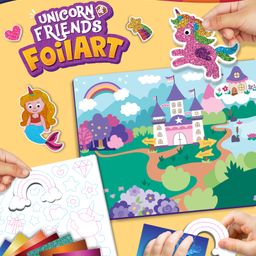 Intelliskills DIY Unicorns & Princesses Foil Art | Mess-Free Card Making Set | Boost Creativity | Fine Motor Skills | For Gifting | Multicoloured | BIS Certified | Educator Recommended-6