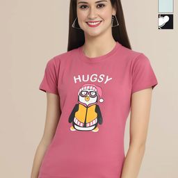 Mast & Harbour Pack Of 3 Graphic Printed Round Neck Cotton Regular Fit T-shirt-image-38