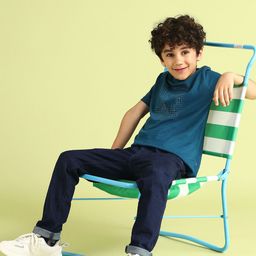 U.S. Polo Assn. Kids Boys Slim Fit Mid-Rise Stretchable Jeans-picture-14
