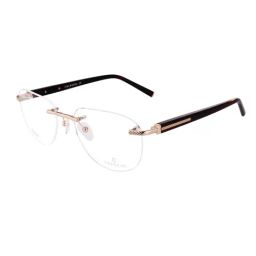 CHARRIOL Gold Oval Eye Frames For Men-image-82