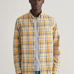 GANT Check Button Down Regular Fit Shirt image 1