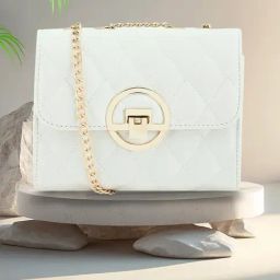Fastrack MTO MTS newline1 White PU Medium Sling Handbag-6