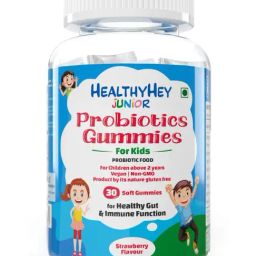 HealthyHey Nutrition Junior Probiotics Gummies - Kids - Strawberry-12