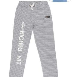 Li'l Tomatoes Kids Grey Trackpants & Mask-image-52