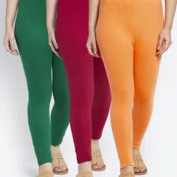 Gracit Multicolor Regular Fit Leggings-picture-7