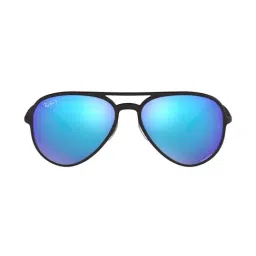 Ray-Ban 0RB4320CH Blue Chromance Tech Aviator - 58 mm-21