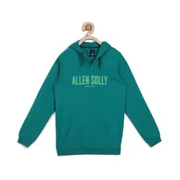 Allen Solly Kids Teal Printed Full Sleeves Sweatshirt-image-27