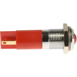 RS PRO Red Panel Mount Indicator 240V AC, Mounting Hole Size 14.5 mm, Termination Type Solder Tab, IP Rating IP40, Model No 204372 image 4