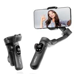 Digitek (Dsg-010 Pro) 3-Axis Black Smartphone Gimbal Pocket Size Foldable image 1