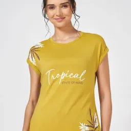 Dreamz by Pantaloons Yellow Print Top-picture-15