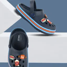 NEOZ Kids K SKR SUPER Navy Clogs-image-46
