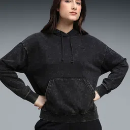 Puma Essentials Elevated Women Relaxed Fit Wash Hoodie-picture-49