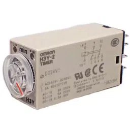 Omron Solid State Timer H3Y DC 24 V, H3Y-2 DC24 60M-5