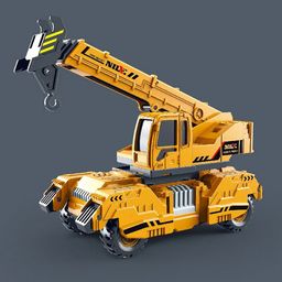 UKAXA Crane Bulldozer Construction Engineering Toy Vehicle-43