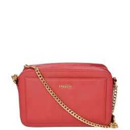 SASSORA Juni Red Solid Medium Sling Handbag-image-39