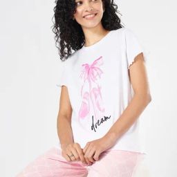 Dreamz by Pantaloons White Graphic Top-picture-45