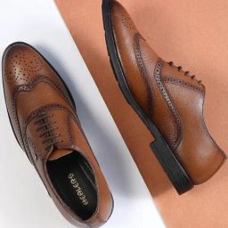 Liberty Men's Tan Mocassin Shoes-image-36