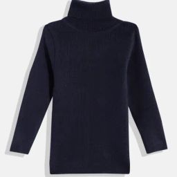 RVK Boys Navy Blue Pullover Sweater-image-94