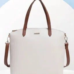 Fastrack MTO MTS newline1 White PU Medium Handbag-4