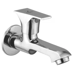 Cliquin Opera Series Wall Mount Brass Long Body Bib Cock with Wall Flange in Chrome Finish-image-56