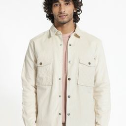 RARE RABBIT Men Upto Tailored Fit Spread Collar Denim Jacket-image-85