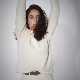 Vero Moda Off White Regular Fit Pullover-picture-9