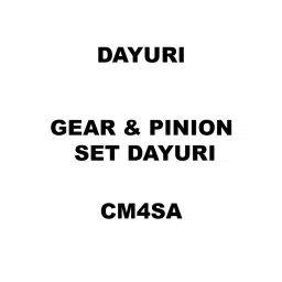 Dayuri Gear & Pinion Set Spare for Marble Cutter CM4SA-image-92