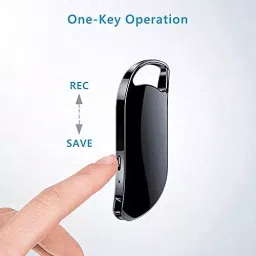 TECHNOVIEW Spy Key Chain Digital Voice Recorder with 32 GB Inbuilt Memory image 3