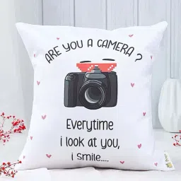 FNP Cheesy Love Message Valentine Cushion-20