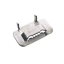 BAND-IT Giant Series Ear-Lokt Style Buckle 201 Stainless Steel 1/4 Hard 25 mm (1 inch) Width, G44199 (Pack of 25 )-17