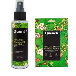 Quench 24Pcs Mama Cica Acne Patches & Rejuvenating Face Mist Toner 100ml-13