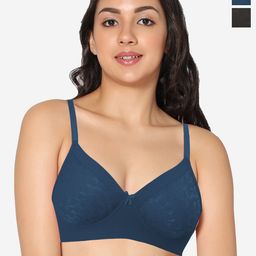 In Care Pack Of 2 Lace Heavily Padded Pure Cotton Push-Up Bra With All Day Comfort-picture-11