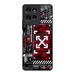 QRIOH Technology Art Printed Motorola G75 5G Impact Resistant Back Case-picture-41