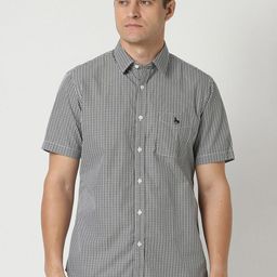 Van Heusen Sport Men Slim Fit Checked Casual Shirt-image-83