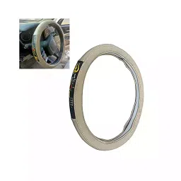 Auto Pearl Ring Type Car Steering Wheel Cover Compatible with Grand Vitara-image-6