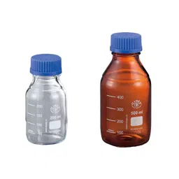 AS ONE Screw-Top Medium Bottle SCC White 2070 Series, 4-924-04-1