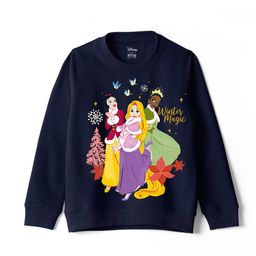 Wear Your Mind Girls Printed Round Neck Pullover Sweatshirt-picture-2