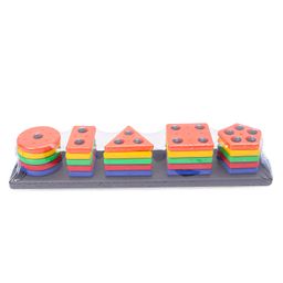 Ratnas Shape Stacker Multicolor - 26 Pieces-7