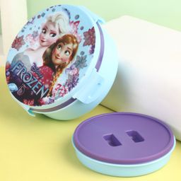 Disney Insulated Round Shaped Character Printed Lunch Box - Blue-picture-22